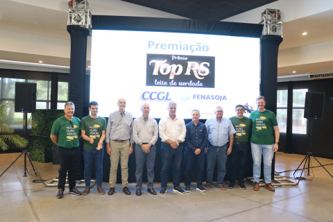 CCGL e Fenasoja lançam oficialmente o Prêmio Top RS Leite de Verdade
