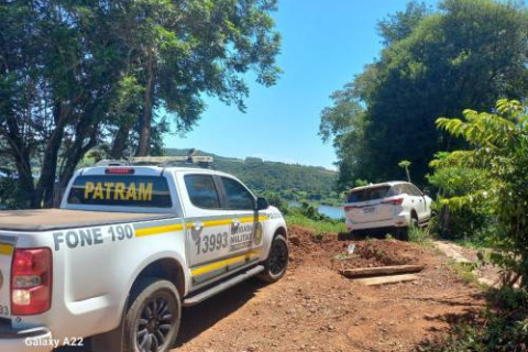 Caminhonete furtada em Marau é recuperada pela Brigada Militar antes de possível travessia para a Argentina