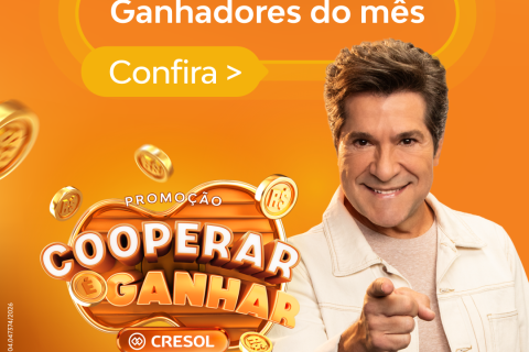 Cresol Cooperar anuncia primeiros ganhadores da Campanha Cooperar é Ganhar de 2026